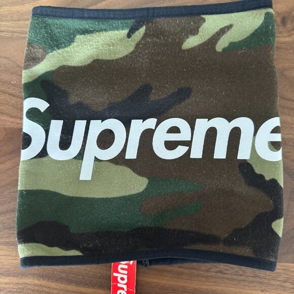 Supreme Other - Unisex Cold Weather Outdoor Sports warmer Camouflage Fleece Neck Warmer Gaiter